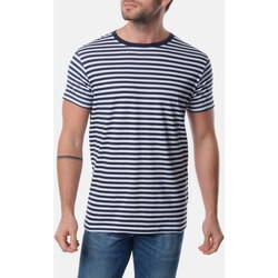 Vêtements Homme T-shirts & Polos Hopenlife T-shirt manches courtes OBELISK bleu marine