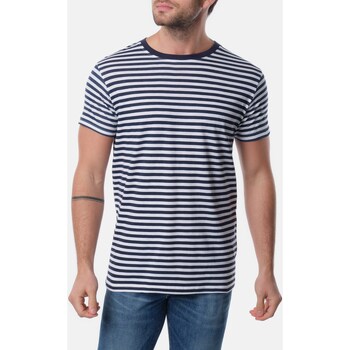 Vêtements Homme T-shirts & sleeveless Polos Hopenlife T-shirt manches courtes OBELISK bleu marine