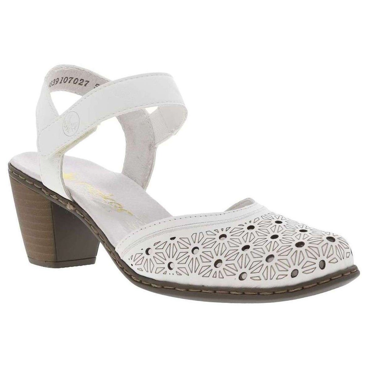 Chaussures Femme Escarpins Rieker Escarpins Blanc
