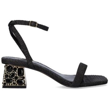 Chaussures Femme ASH Power leather gladiator sandals Exé Shoes EMMA 325 Noir