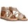 Chaussures Fille Sandales et Nu-pieds Etika 73554 Oro rosa