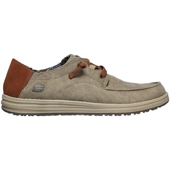Chaussures Homme Baskets mode Skechers ZAPATILLAS CASUAL CABALLERO  MELSON 210116 TAUPE Beige