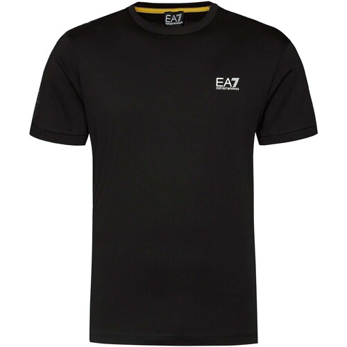 Vêtements Homme T-shirts & Polos Emporio Armani EA7 T-Shirt Noir
