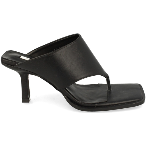 Chaussures Femme Douceur d intéri Nobrand Sandale à talon Noir