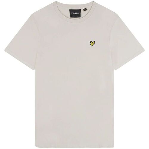 Vêsweater Homme T-shirts & Polos Lyle & Scott TS400VOG PLAIN T-SHIRT-W870 COVE Beige