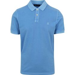 Vêtements Homme jacquard monogram polo shirt Marc O'Polo Polo Faded Bleu Bleu