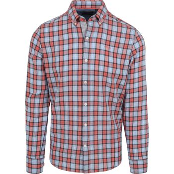 chemise new zealand auckland  nza chemise de lin windy tarn rouge 