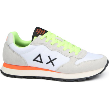 Chaussures Homme Mocassins Sun68 Sneaker Tom Fluo Blanco Blanche Blanc