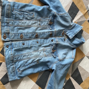Vêtements Fille Vestes en jean Sans marque Veste en jean fille Bleu