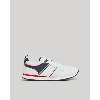 Chaussures Homme Baskets basses Pepe Cancan jeans DUBLIN BRAND PMS40009 Blanc