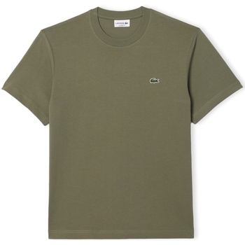Vêtements Homme Recevez une réduction de Lacoste Classic Fit T-Shirt - Vert Kaki Vert