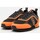 Chaussures Homme Emporio Armani Svarta sneakers i läder med märkesflik baktill X8X027 XK050 Noir