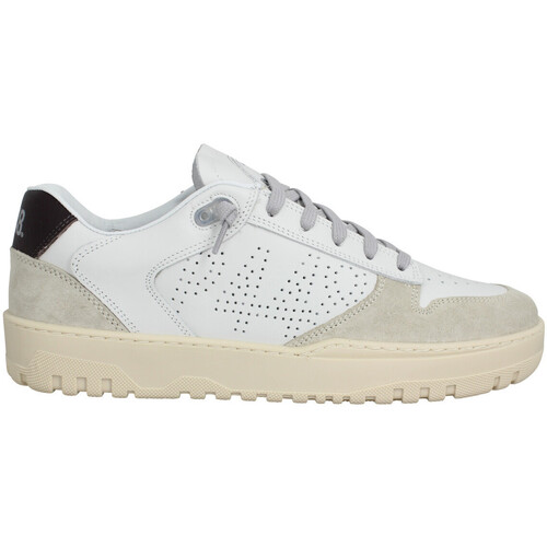 Chaussures Homme Baskets mode P448 Chaussures de sport White Cmoro Blanc