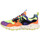 Chaussures Homme Baskets mode Flower Mountain Yamano Suede Nylon Homme Ocra Violet Green Multicolore