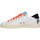 Chaussures Homme Baskets mode P448 Jack Cuir Velours Homme White Neon Blanc