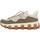 Chaussures Homme Baskets mode P448 Monalea Velours Toile Homme Coffee Beige