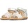 Chaussures Fille Sandales et Nu-pieds Naturino Sandales en cuir RUBINO Blanc