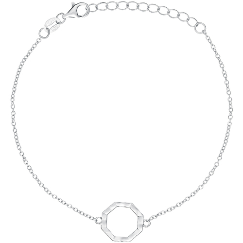 Montres & Bijoux Femme Bracelets Cleor Bracelet en Argent 925/1000 Blanc