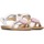 Chaussures Fille Sandales et Nu-pieds Naturino Sandales en cuir ALATHE Blanc