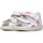 Chaussures Fille Sandales et Nu-pieds Falcotto Sandales ouvertes à scratch avec papillons NEW RIVER Blanc