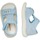 Chaussures Sandales et Nu-pieds Naturino Sandales à bout ouvert « open toe » en tissu PAROS Bleu