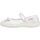 Chaussures Fille Ballerines / babies Naturino Ballerines en tissu CLARIES 2 Blanc