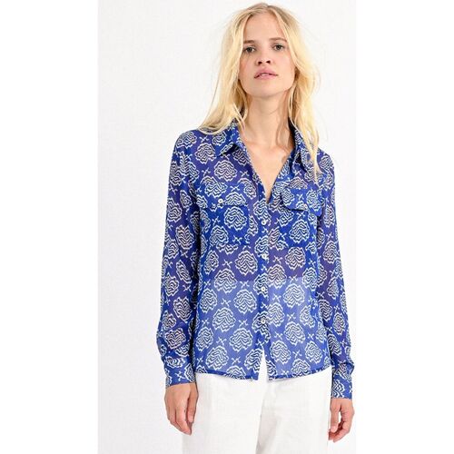 Vêtements Femme Chemises / Chemisiers Molly Bracken T1841ECA-BLUE MATHILDE Bleu