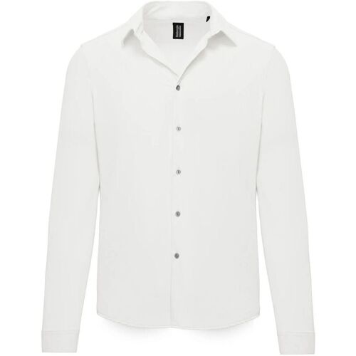Vêtements Homme Chemises manches longues Bomboogie SM8581 TNP4-00 OPTIC WHITE Blanc