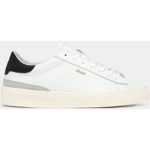 Chaussures Homme Baskets mode Date M401-SO-CA-WB - SONICA-WHITE BLACK Blanc