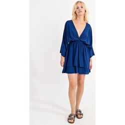 Vêtements Femme Robes Molly Bracken T1728CCP-NAVY BLUE Bleu