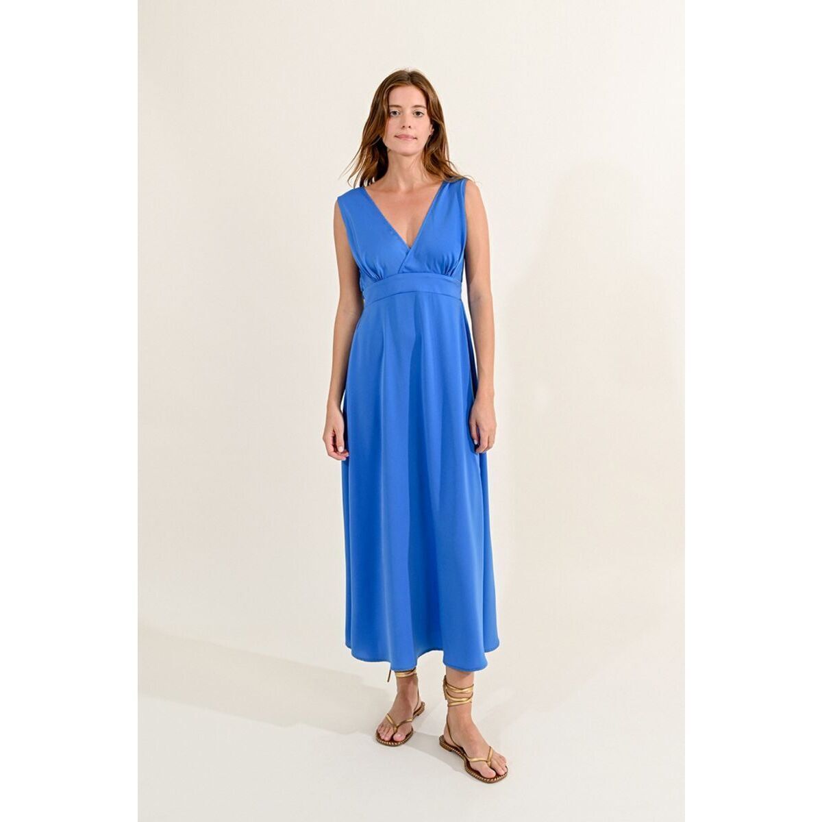 Vêtements Femme ou tour de hanches se mesure à lendroit le plus fort T1747CE-COBALT BLUE Bleu