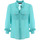 Vêtements Femme Chemises / Chemisiers Fracomina FS24ST6004W41201 Turquoise