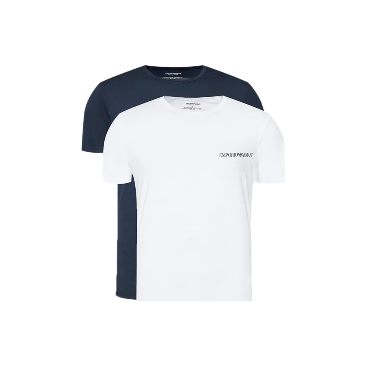 Vêtements Homme T-shirts manches courtes Emporio Armani pack x2 eagle Multicolore
