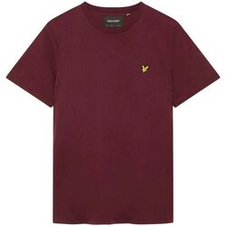 Vêtements Homme T-shirts & Polos Lyle & Scott TS400VOGX PLAIN SHIRT-Z562 BURGUNDY Rouge