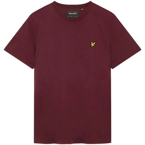 Vêtements Homme T-shirts & Polos Kn1701v Shaker Stitch-w701 TS400VOGX PLAIN SHIRT-Z562 BURGUNDY Rouge