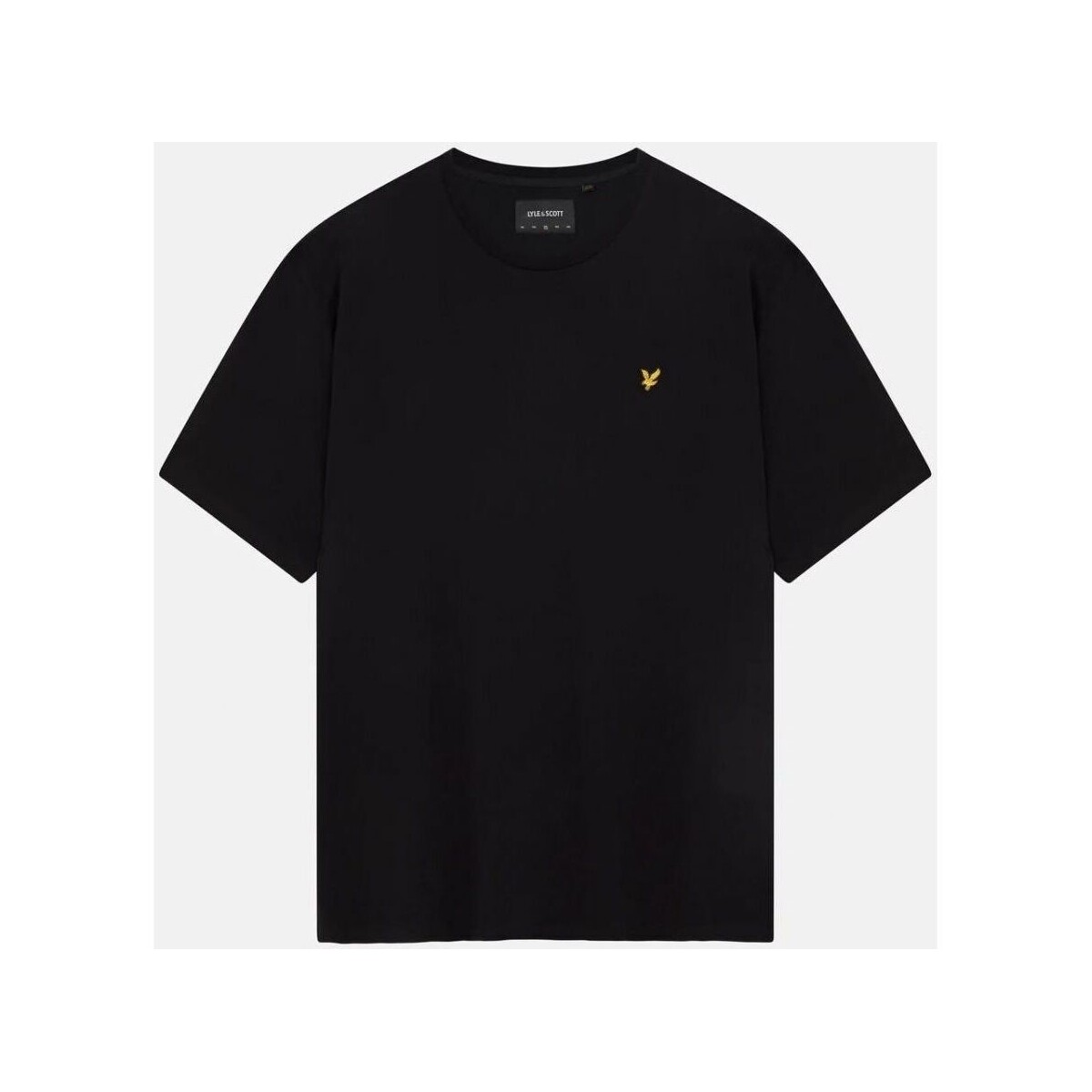 Vêtements Homme T-shirts & Polos Lyle & Scott TS400VOGX PLAIN SHIRT-Z865 JET BLACK Noir