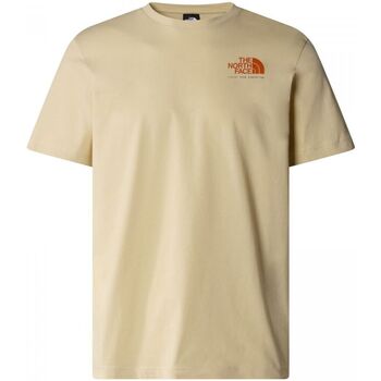 Vêtements Homme T-shirts & Polos The North Face NF0A87EW M GRAPHIC TEE-3X4 GRAVEL Beige