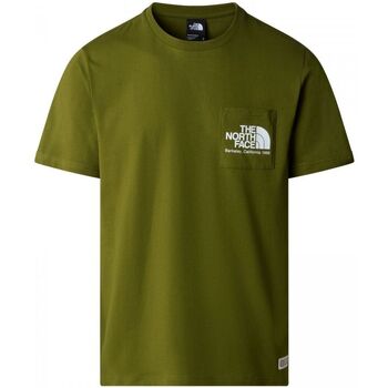 Vêtements Homme T-shirts & Polos The North Face NF0A87U2 M BERKELEY-PIB FOREST Vert