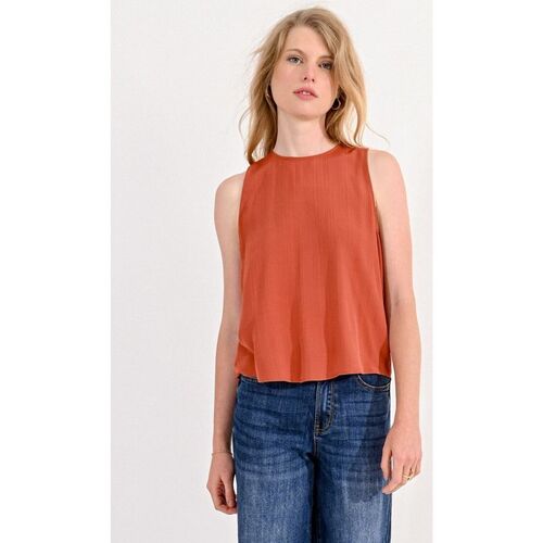 Vêtements Femme Débardeurs / T-shirts sans manche Molly Bracken T1801CP-CARAMEL Marron