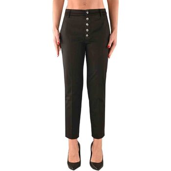 Vêtements Femme Pantalons Dondup dp576rse036dptd-999 Noir
