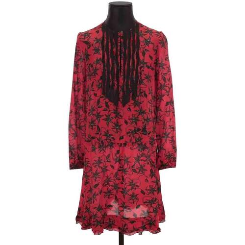 Vêtements Femme Robes T0 - Xs Robe en soie Rouge