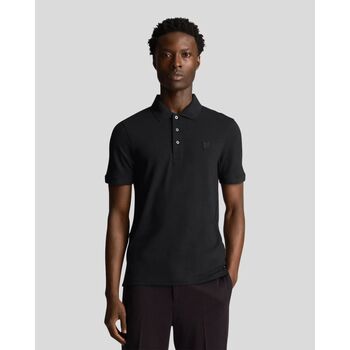 Vêtements Homme T-shirts & Polos Lyle & Scott SP400TON POLO 30T5046 SHIRT-Z865 JET BLACK Noir