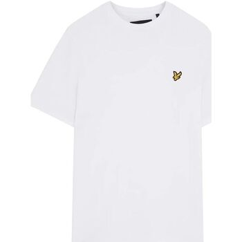 Vêtements Homme T-shirts & Polos Lyle & Scott TS400VOGX PLAIN SHIRT-626 WHITE Blanc