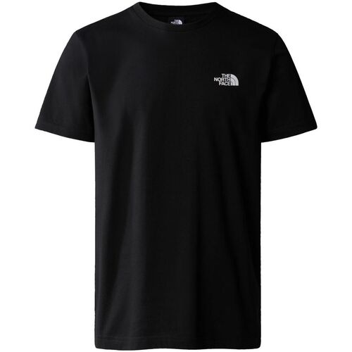 Vêtements Homme T-shirts & Polos The North Face NF0A87NG M SS SIMPLE DOME-JK3 BLACK Noir