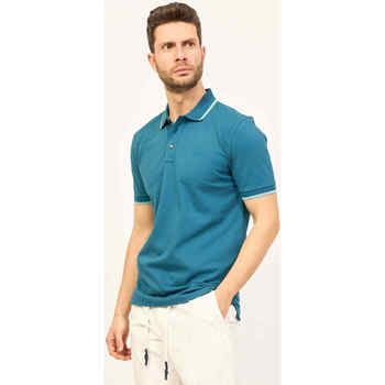 Vêtements Homme Tshirtrn 3p Classic BOSS Polo homme  avec profils contrastés Bleu