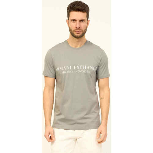 Vêtements Homme T-shirts & Polos EAX t-shirt en jersey Gris