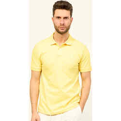 Vêtements Homme T-shirts & Polos BOSS Polo pour hommes Passenger de  en coton stretch Jaune