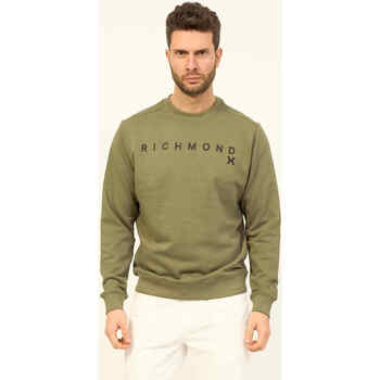 Vêtements Homme Sweats Richmond X Sweat-shirt à col rond Richmond en coton mélangé Vert