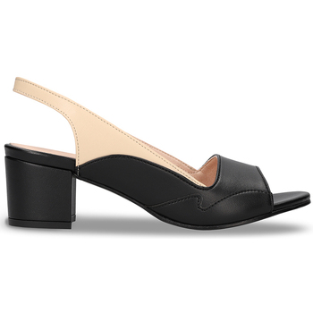 Chaussures Femme Sandales et Nu-pieds Comfortable summer sandals Mara_Black Noir