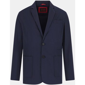 Vêtements Homme Vestes / Blazers Guess M3YN15 WFKQ0 Bleu